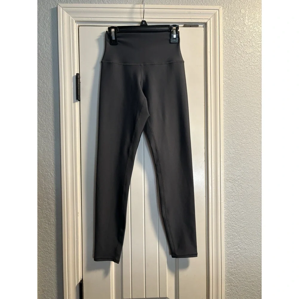 Alo Yoga Airlift High-Waist Leggings Women XS Anthracite Grey Activewear W5512R